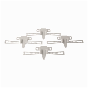 Fastgørings clips til låger på kølefryseskab fra Aeg, Ikea, Electrolux, Zanussi og mange andre mærker.